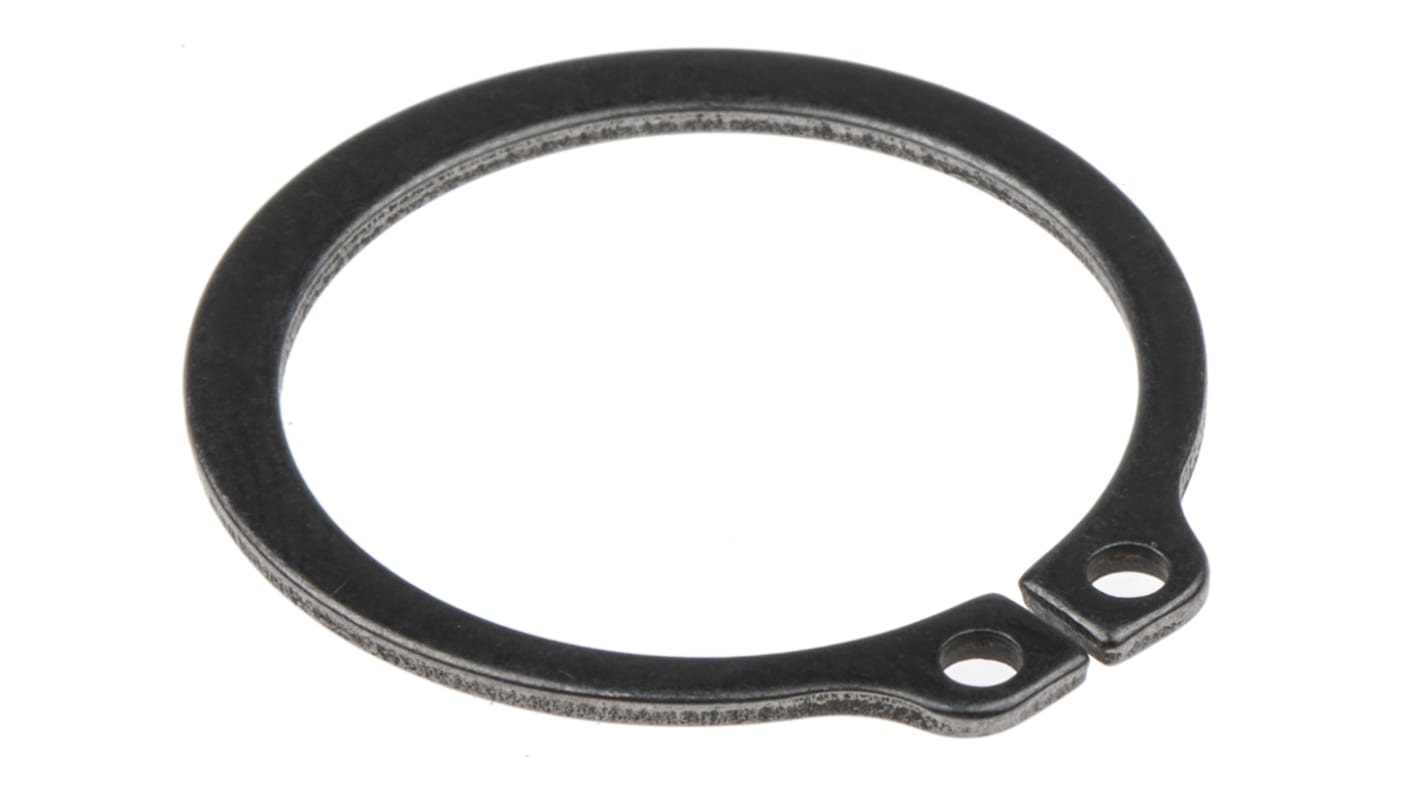 RS PRO Stainless Steel External Circlip, 25mm Shaft Diameter, 23.9mm Groove Diameter