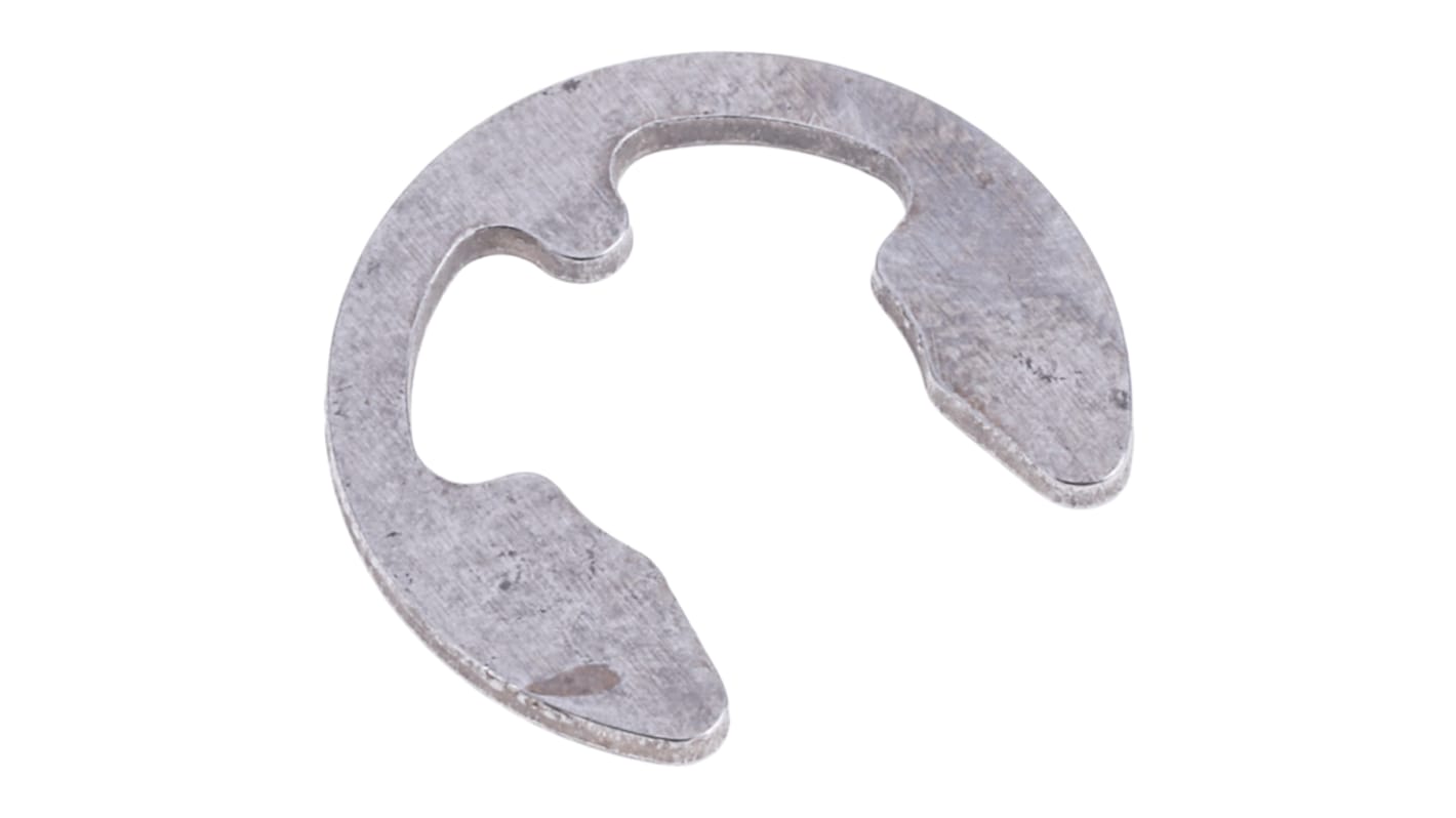 RS PRO Stainless Steel E Type Circlip, 7mm Shaft Diameter