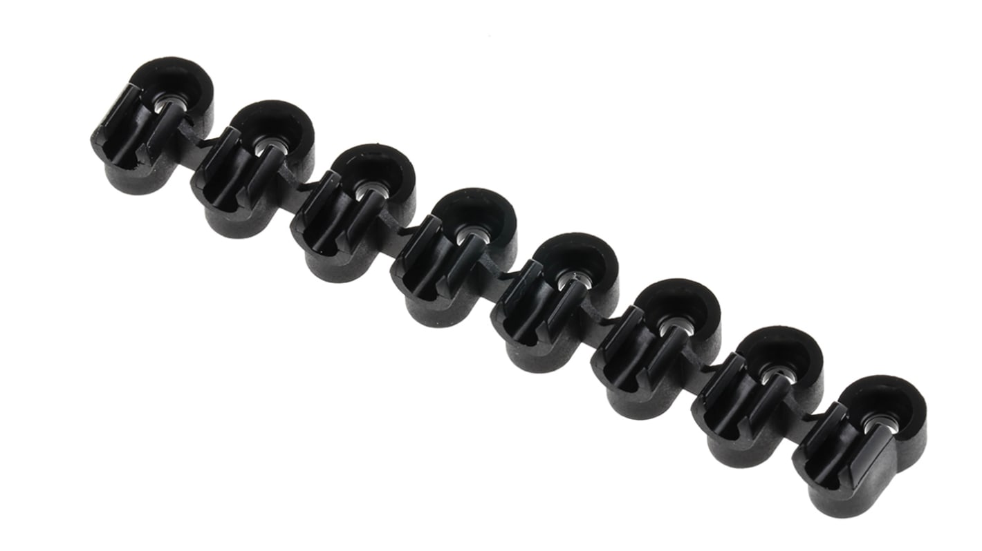 Legris 8 Tubes Polymer Tube Clip, For Tube Diam. 4mm