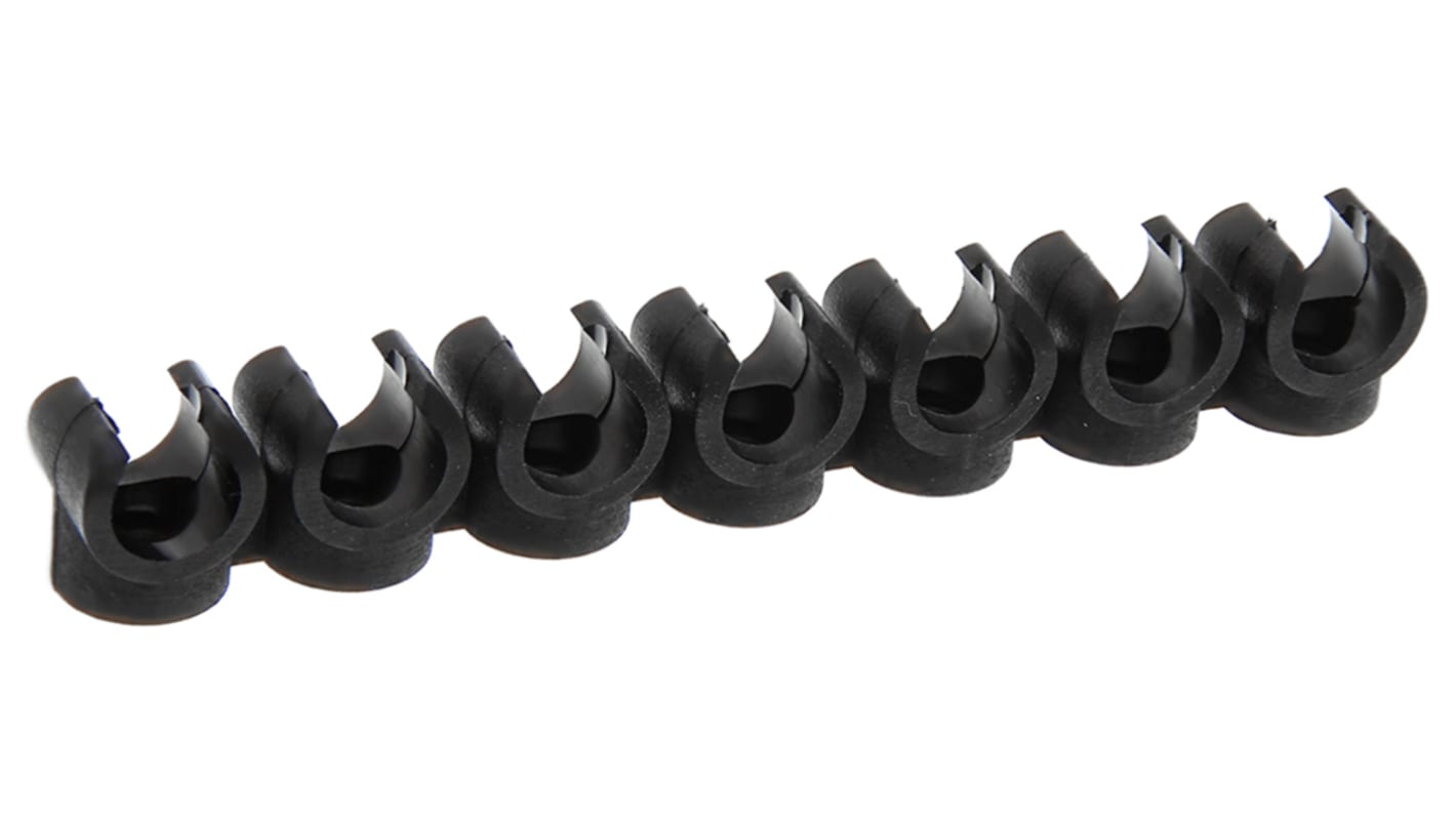 Legris 7 Tubes Polymer Tube Clip, For Tube Diam. 8mm