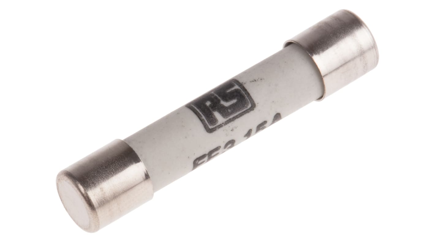 RS PRO 3.15A FF Ceramic Cartridge Fuse, 6.3 x 32mm