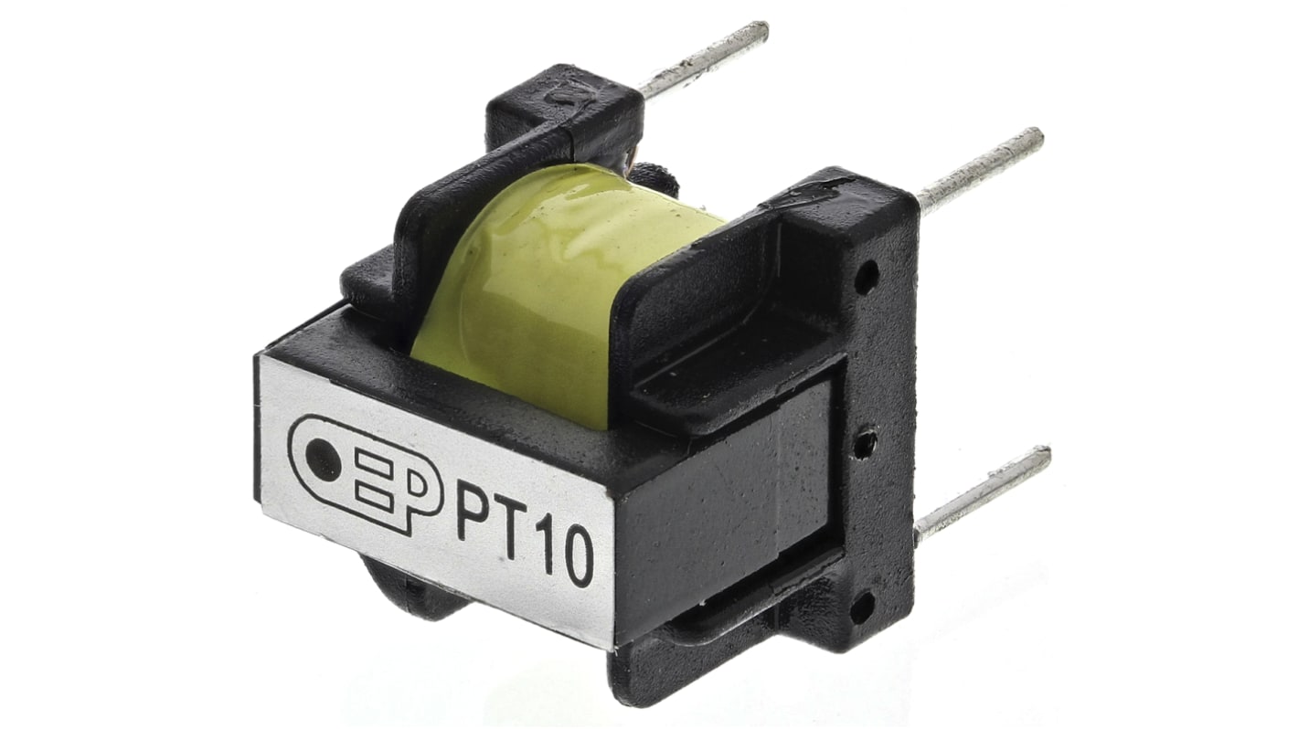 OEP 脉冲变压器, 匝数比2:1, 初级电感115μH, 通孔安装, 3kHz至1MHz, 13 x 13 x 15mm