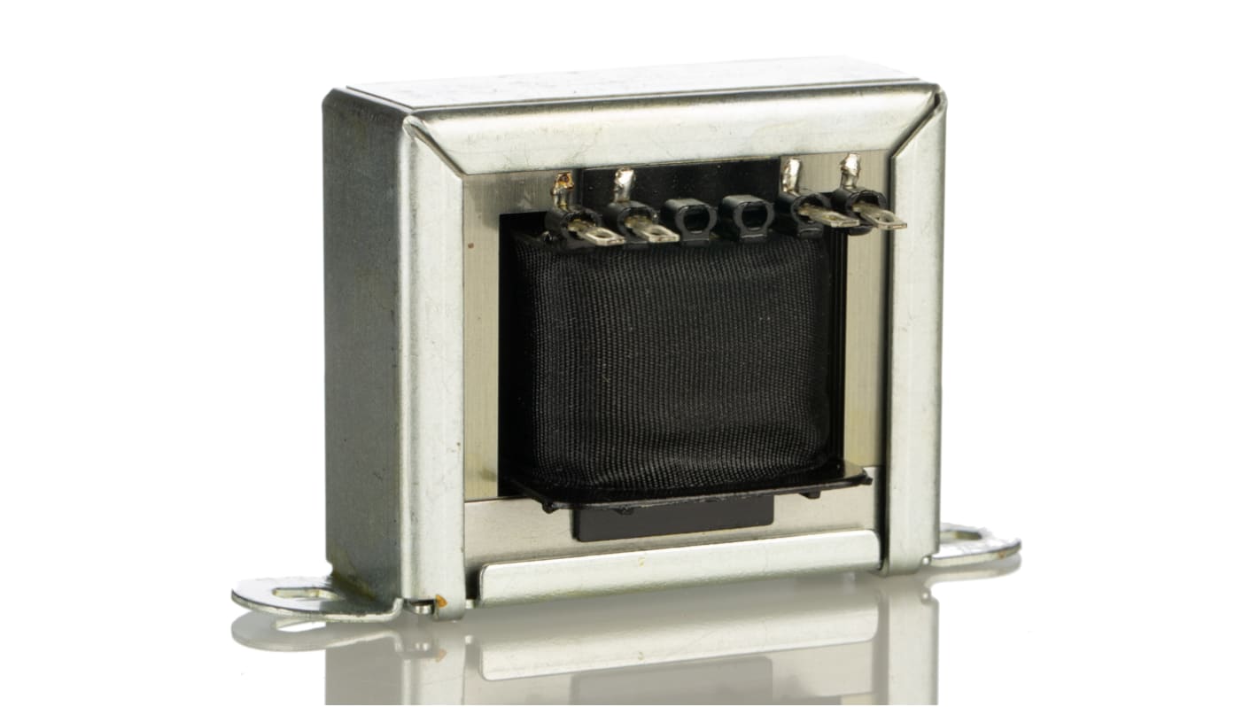 OEP Audio-Transformator, 4 → 15kΩ / 3 → 15Ω, 3.5W, 1012Ω / 1.5Ω Gehäusemontage 40mA 74 x 41.5 x 36mm