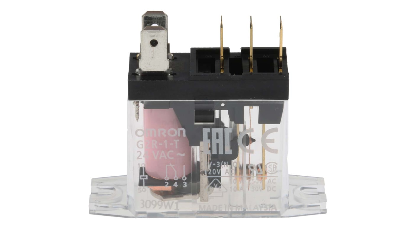 G2R-1-T AC24 | オムロン パワーリレー, 24V ac, 1c接点, 10A G2R-1-T AC24 | オムロン パワーリレー, 24V ac, 1c接点, 10A