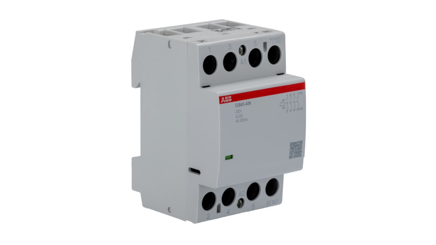 Stycznik 230 V AC ABB styki: 4 2.77 kW 40 A 4NO 1SAE341111R0640
