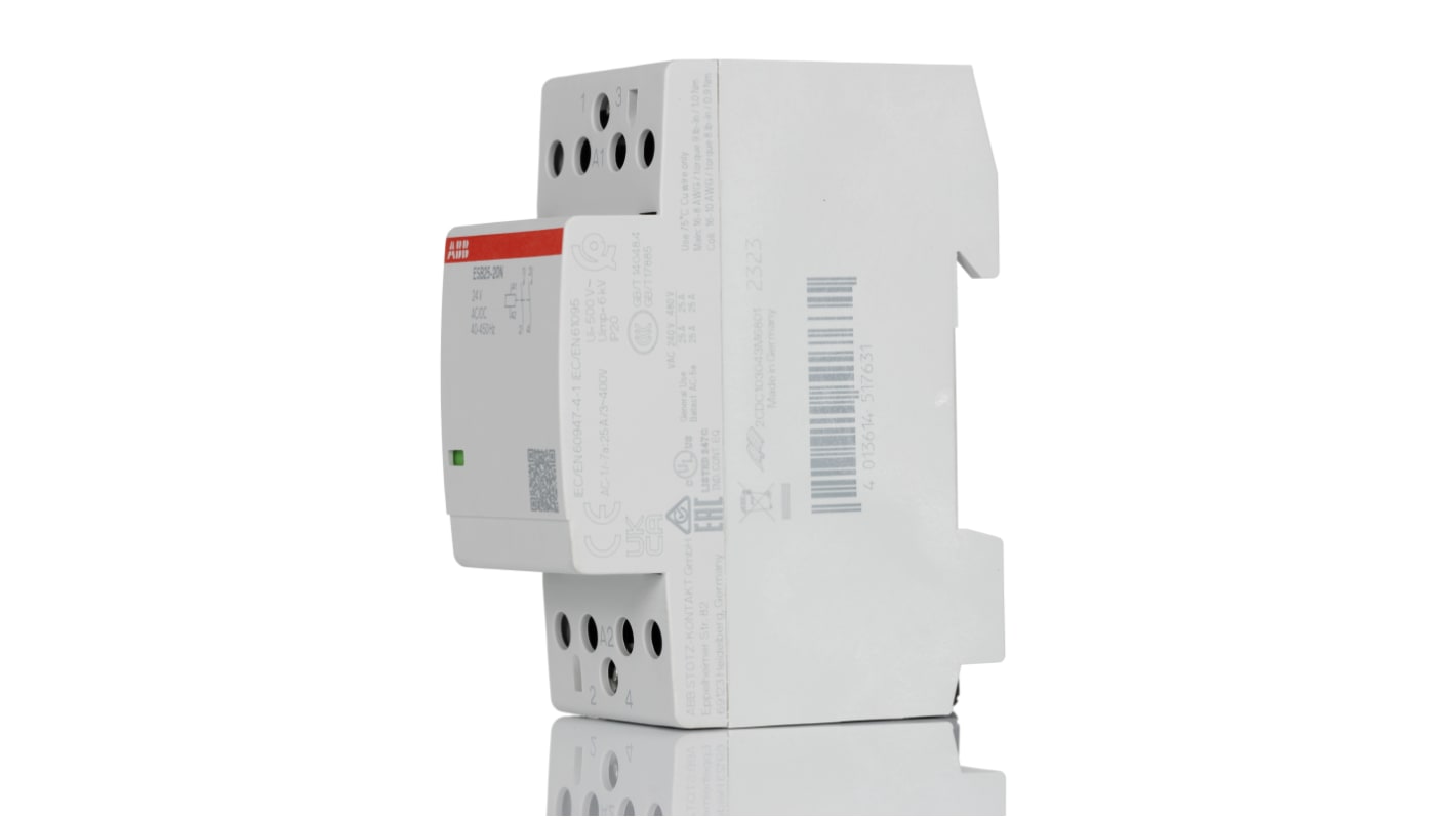 Stycznik 24 V ABB styki: 3 17.3 kW 25 A 2NO 1SAE231111R0120