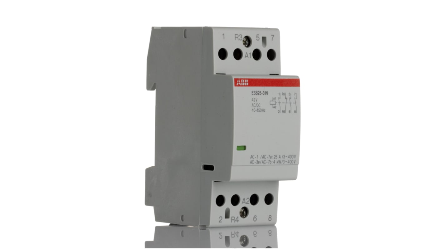Stycznik 42 V ABB styki: 4 17.3 kW 25 A 3NO + 1NC 1SAE231111R0231