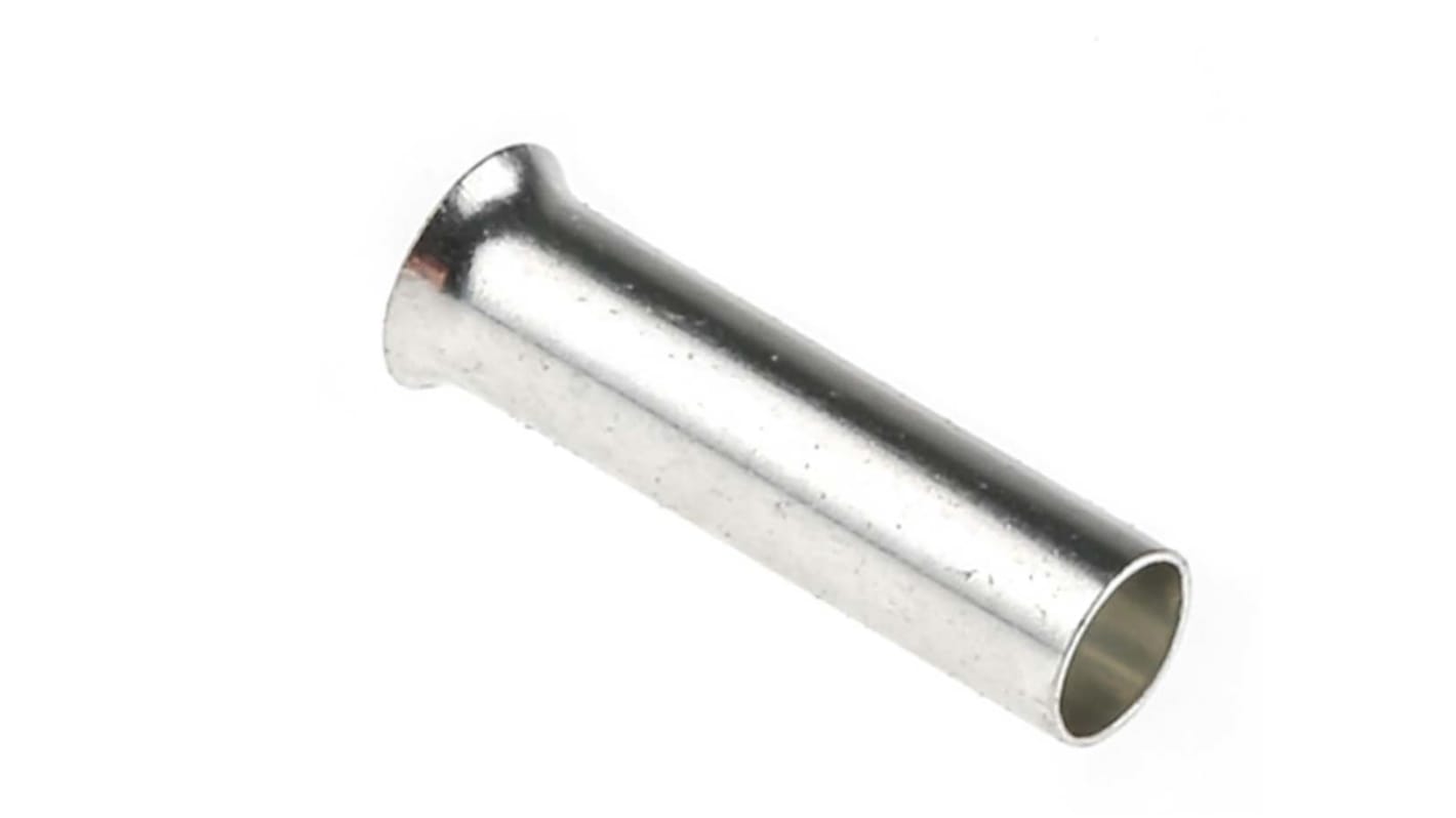 RS PRO 裸管型端子, 2.5mm², Φ2.3mm x 10mm引脚, 总长10mm