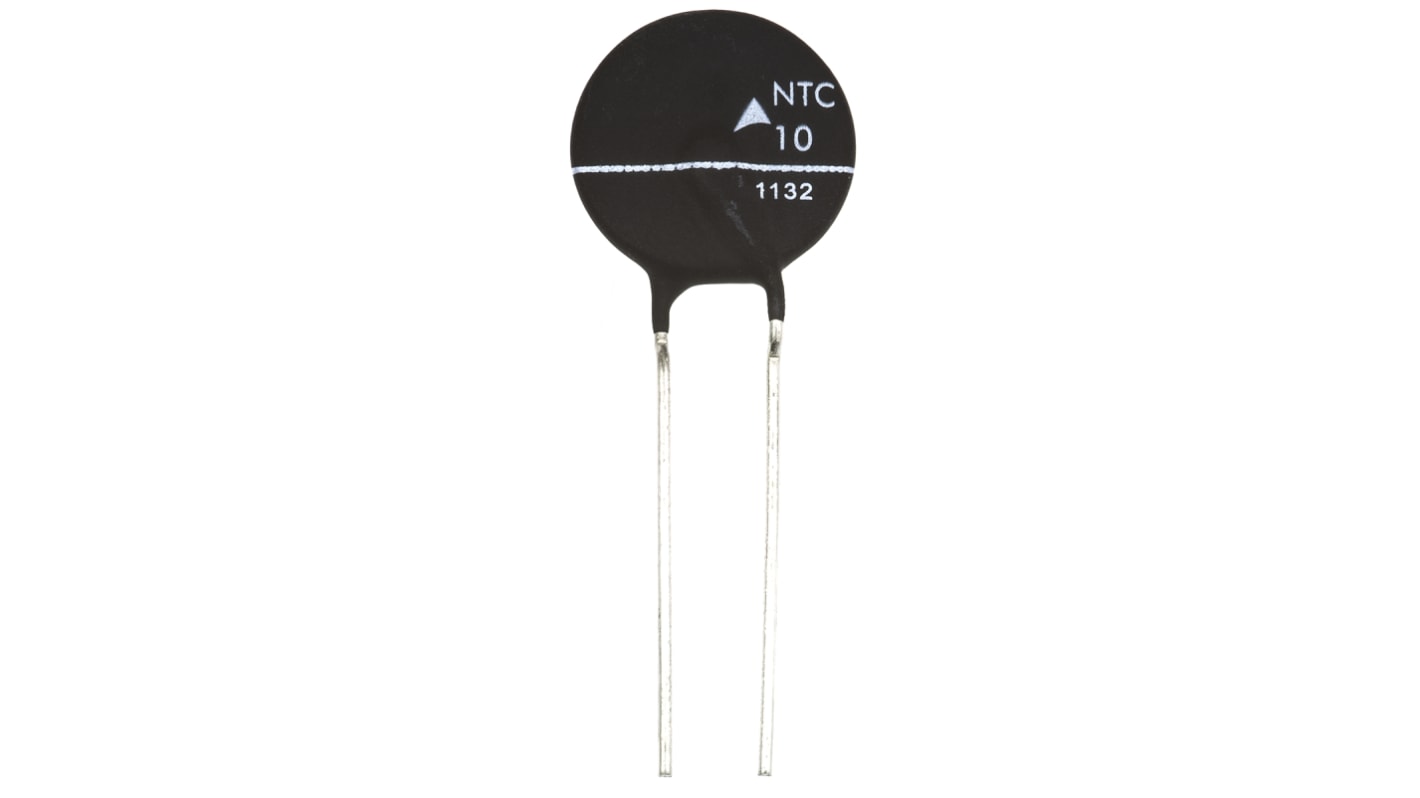 EPCOS B57236S0 Thermistor, NTC, 10Ω, 100s, Toleranz ±20%, 5100mW, 21 x 7mm