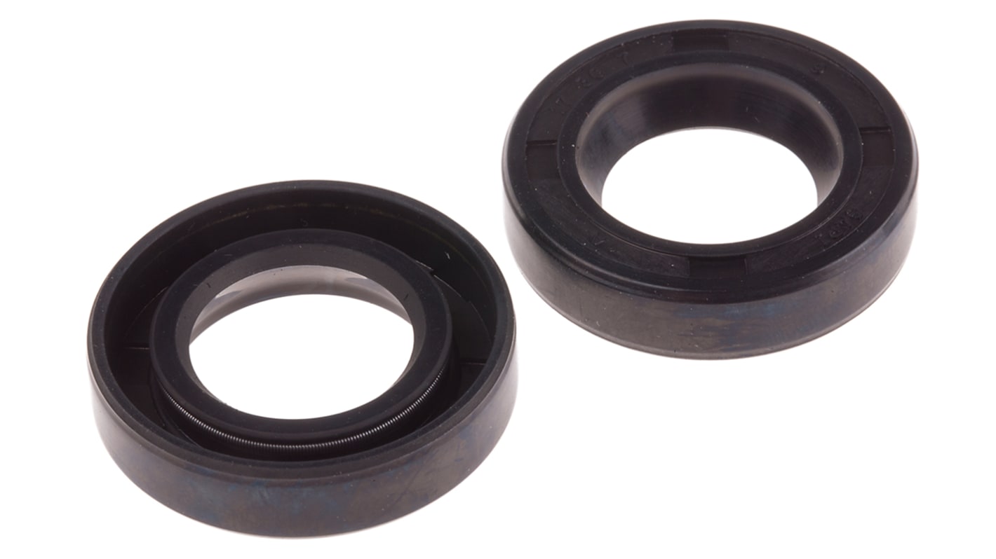 RS PRO Nitrile Rubber Seal, 17mm ID, 30mm OD, 7mm