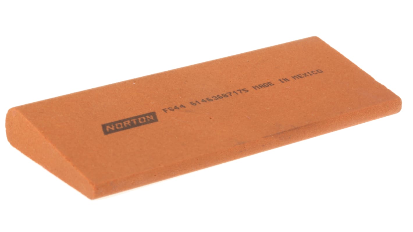 Norton Fine Round Edge Sharpening Stone, 114mm x 44mm x 13mm