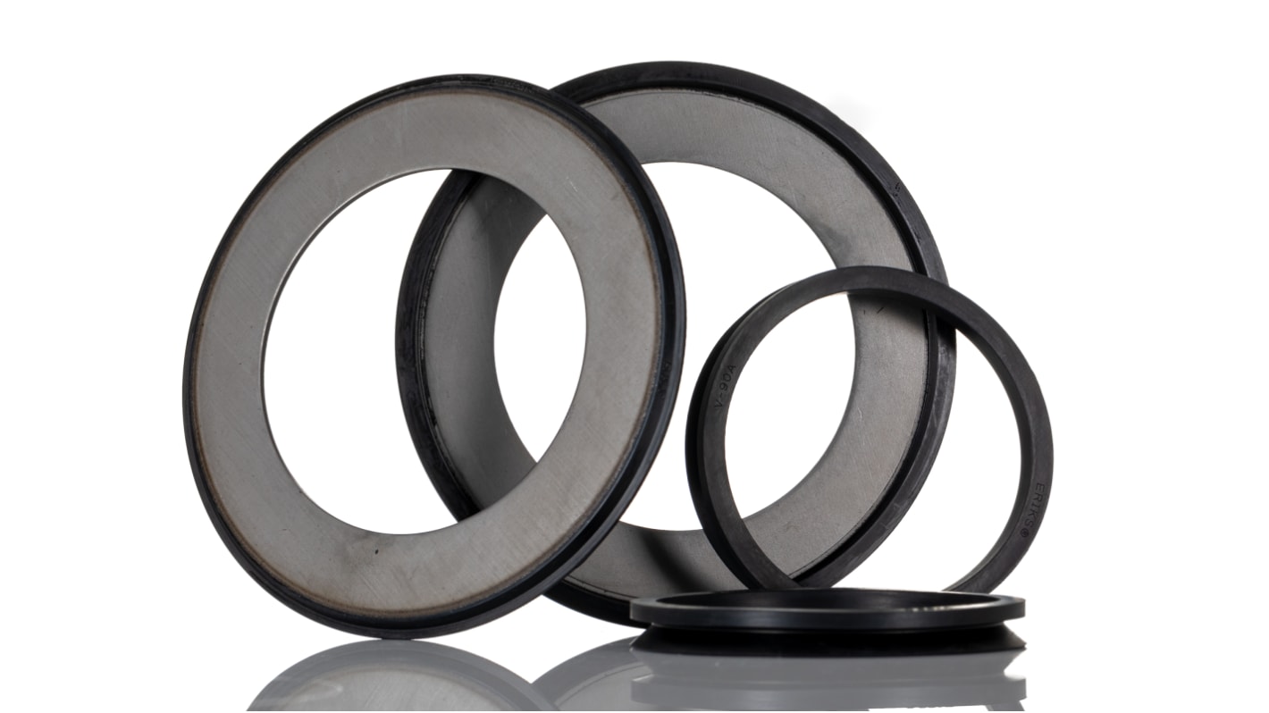 SKF NBR, 不锈钢环形封闭, 80mm内径, 112mm中心高度, 345mm长, 20 mm安装孔
