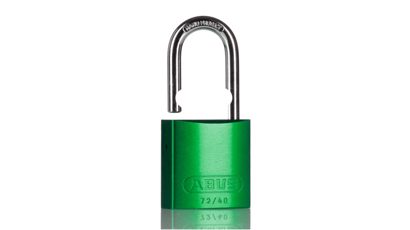Candado de Aluminio ABUS, llaves similares, Ø de grillete 6mm, para Interior, exterior