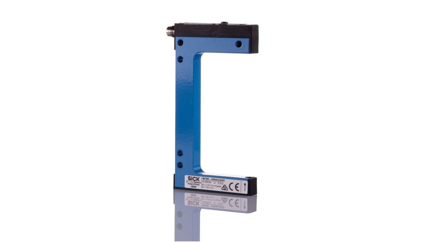 Rs-Online Sensore fotoelettrico SICK rilevamento 80 mm uscita Commutazione luce/buio PUSH/PULL