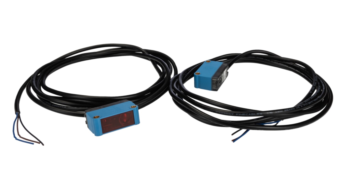 Rs-Online Sensore fotoelettrico Rettangolare SICK a fascio diretto rilevamento 0 → 15 m. uscita Commutazione luce/buio