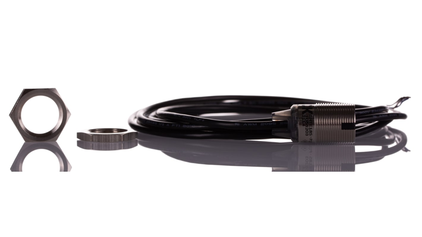 Rs-Online Sensore fotoelettrico Cilindrico SICK rilevamento 3 mm → 115 mm uscita Commutazione luminosa PNP