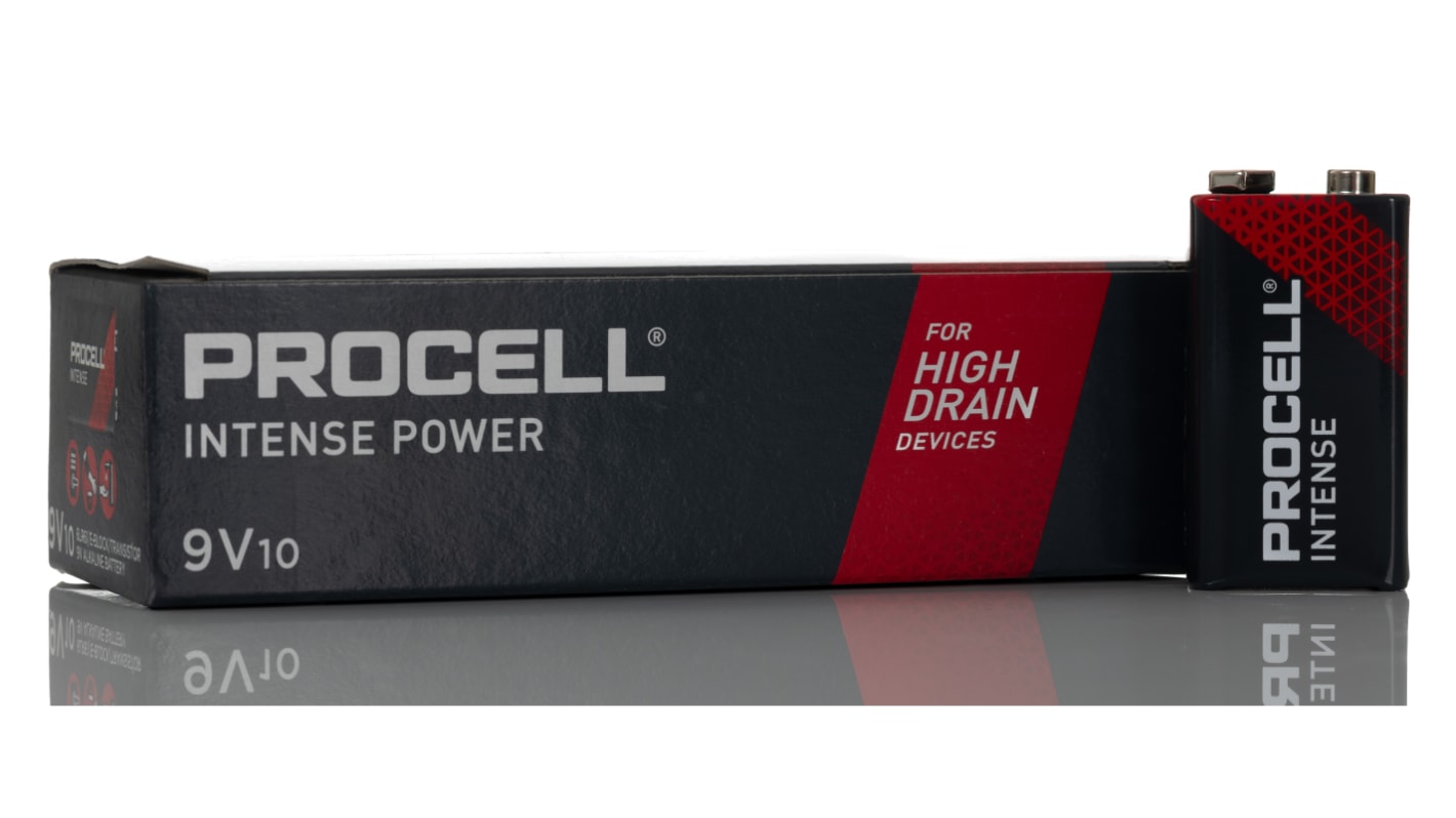 Duracell Procell Intense Alkaline 9V Battery 9V