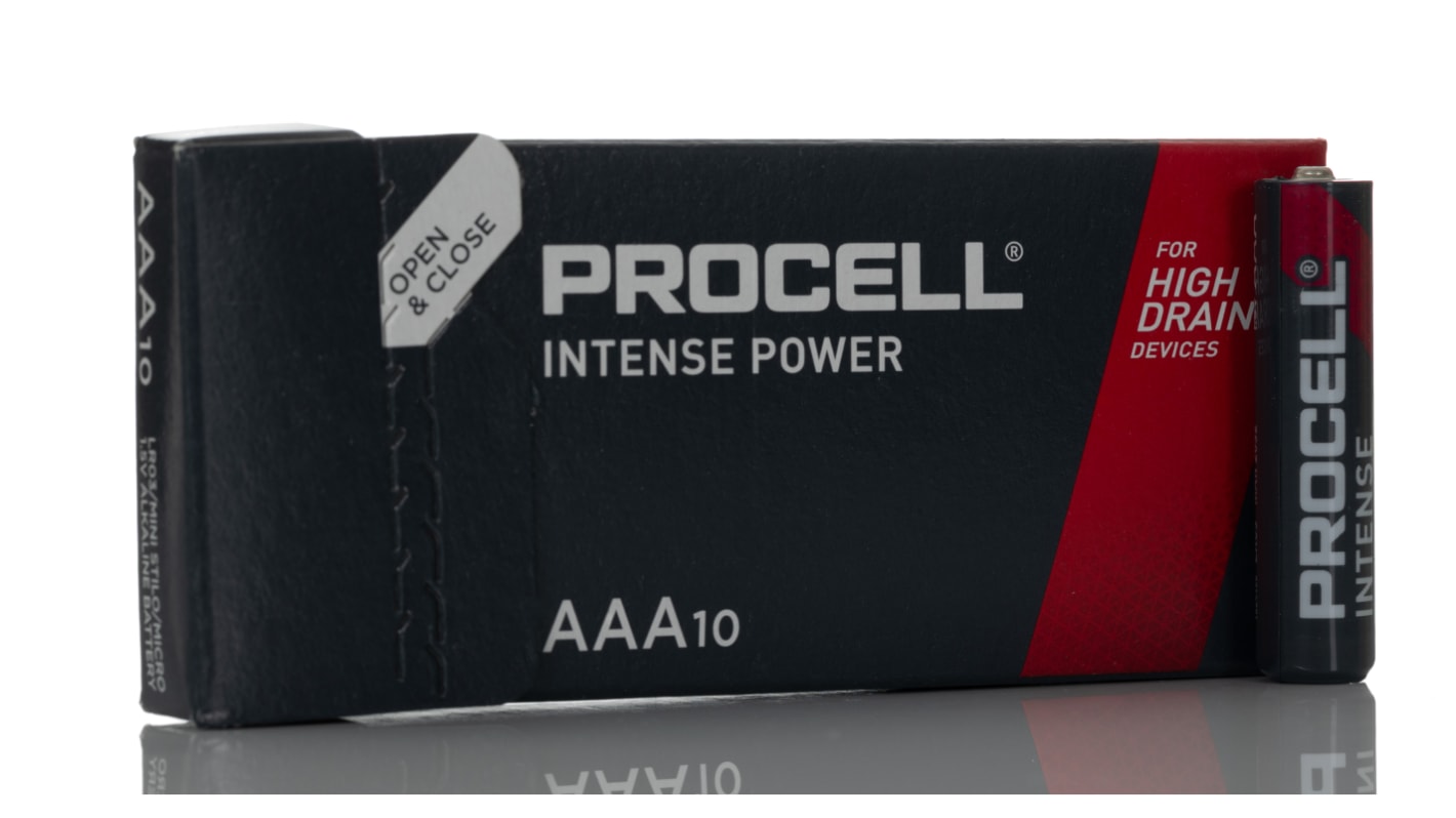 Duracell Procell Intense Alkaline AAA Battery 1.5V