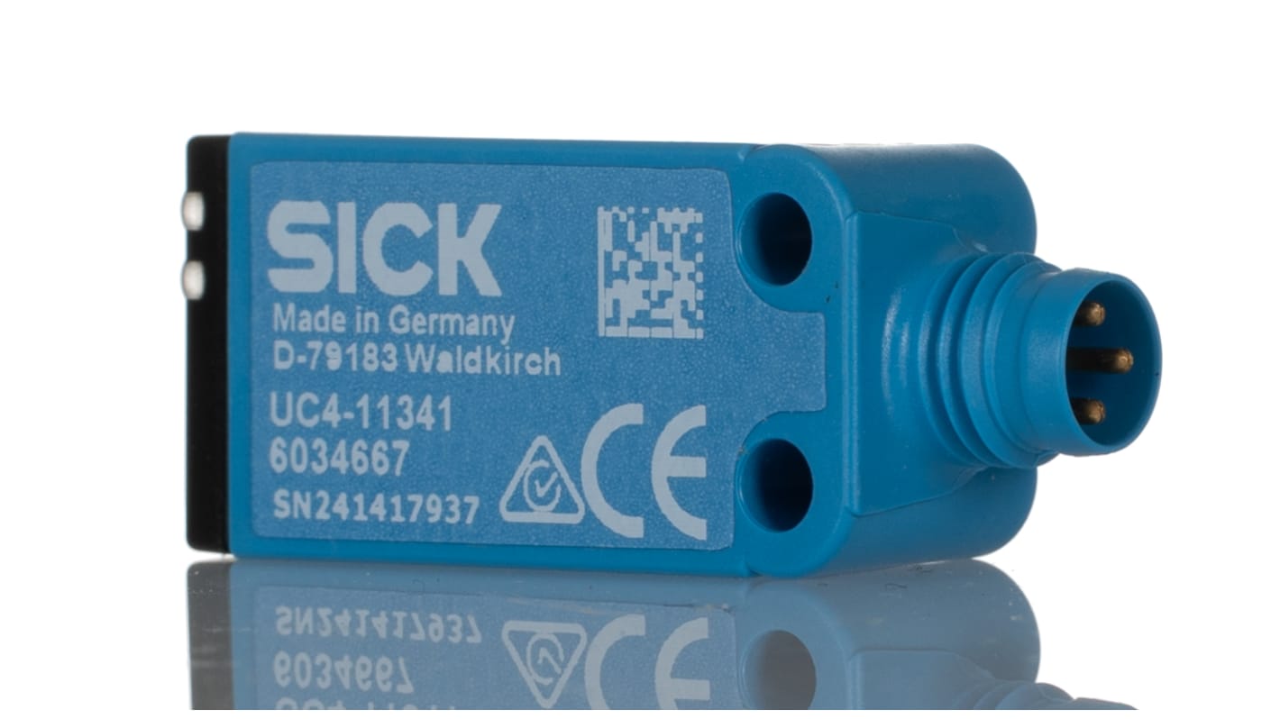 Rs-Online Sensore di prossimità a parallelepipedo SICK rilevamento 100 mm 15 → 30 V c.c