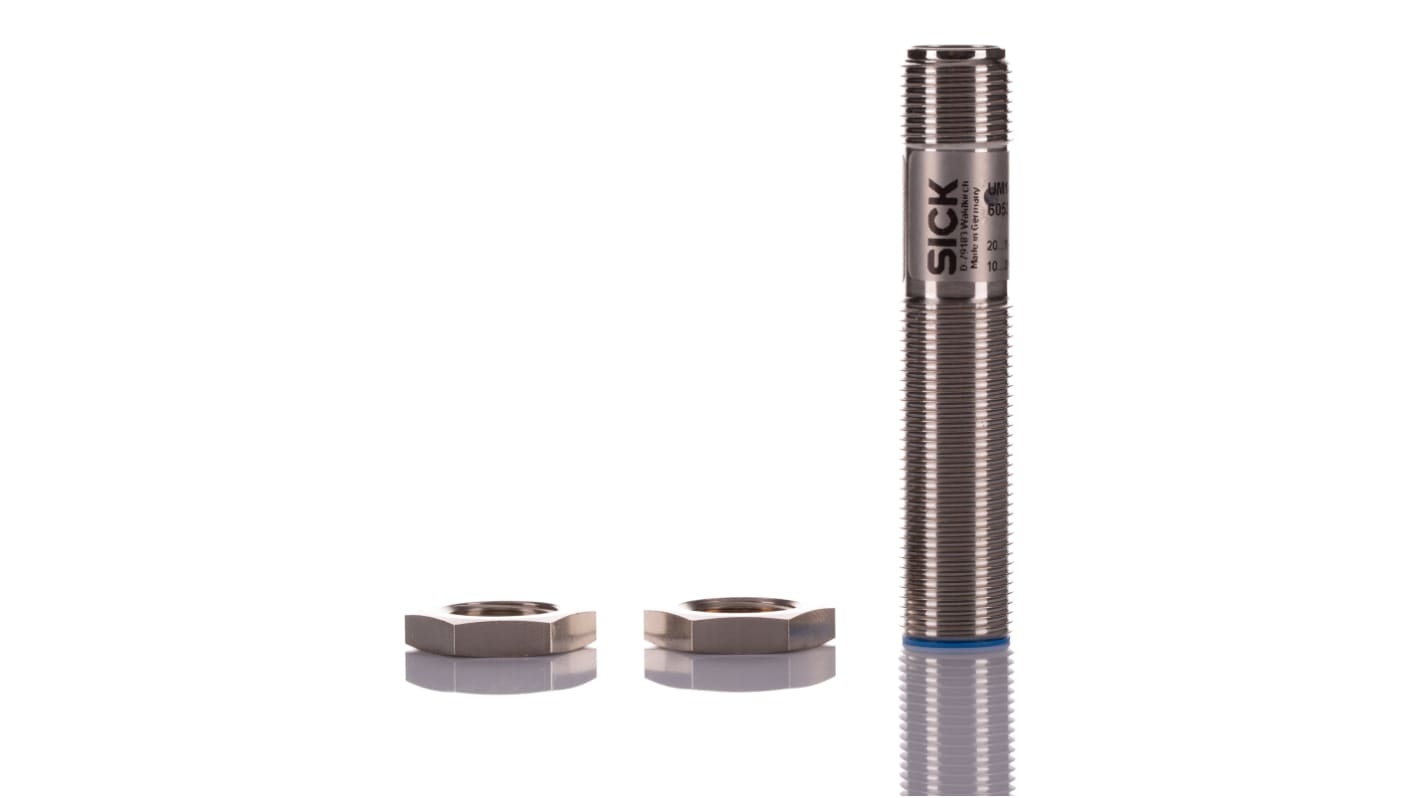 Rs-Online Sensore di prossimità Cilindro filettato SICK M12 rilevamento 150 mm 10 → 30 V CC