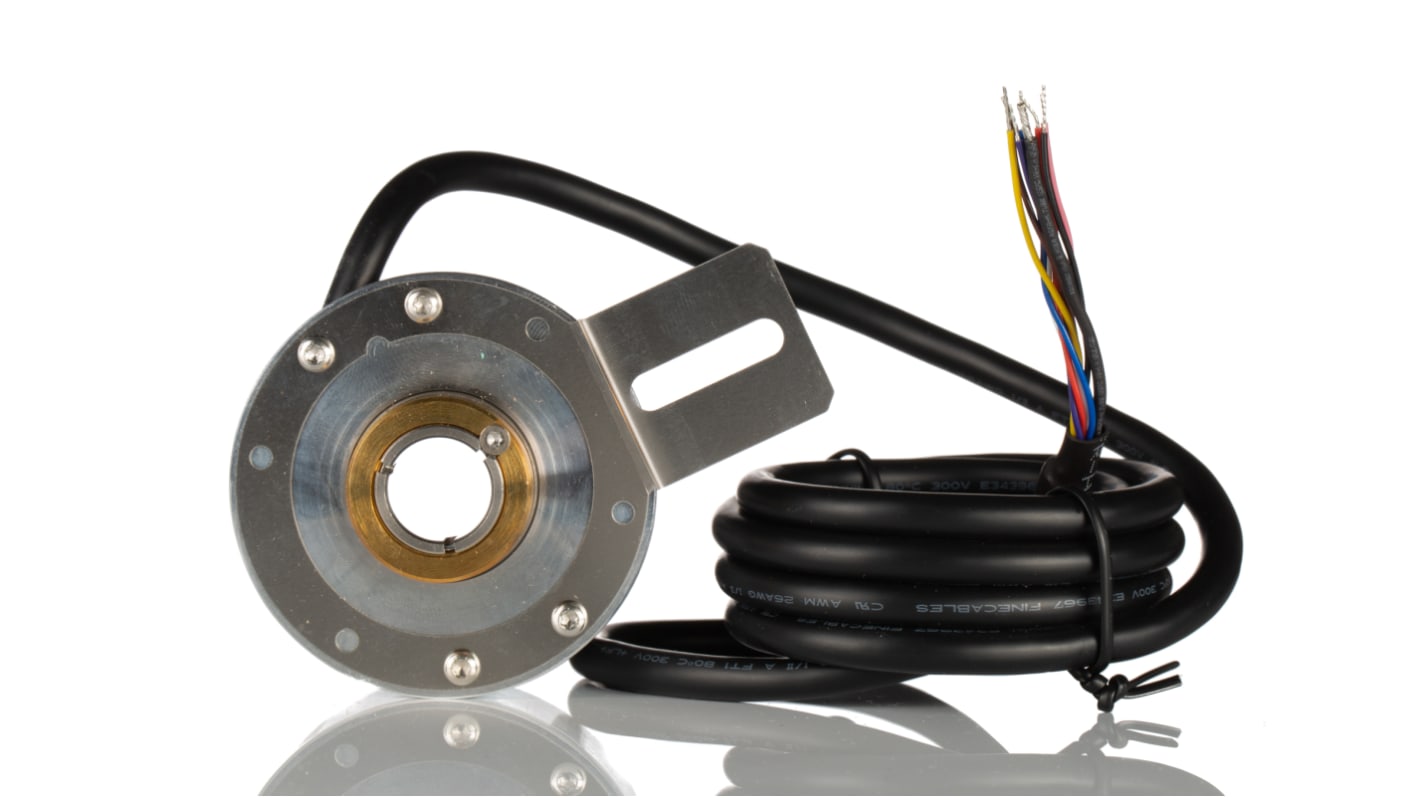 Encoder incrementale SICK, 100 impulsi giro , dia. albero 14mm, uscita HTL