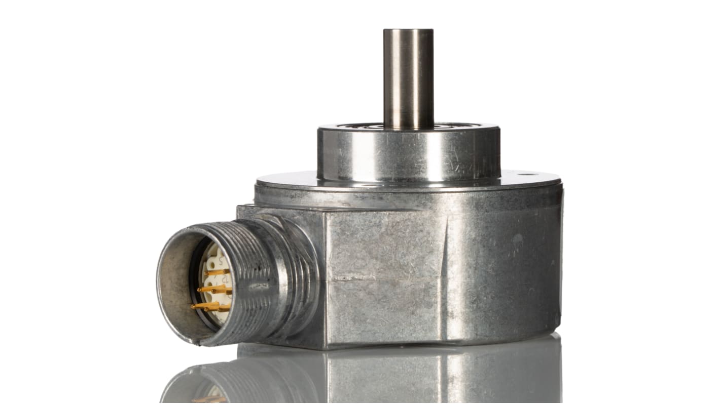SICK DFS60 Series Incremental Incremental Encoder, 5000 ppr, HTL Signal, Solid Type, 10mm Shaft