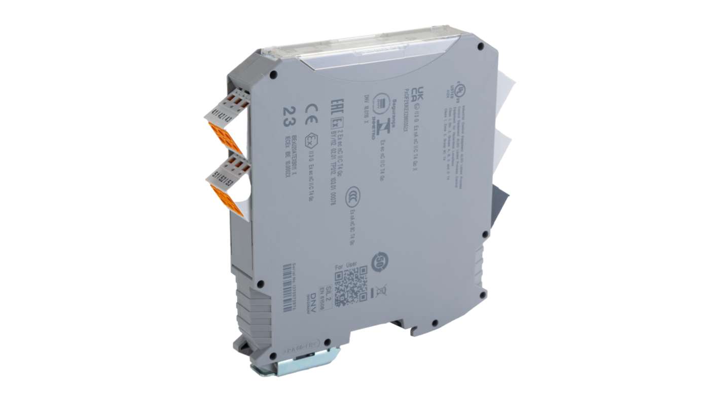 Phoenix Contact MACX MCR-SL-2NAM-R-UP-SP Series Isolation Amplifier, 24 → 230V ac/dc Supply, ATEX