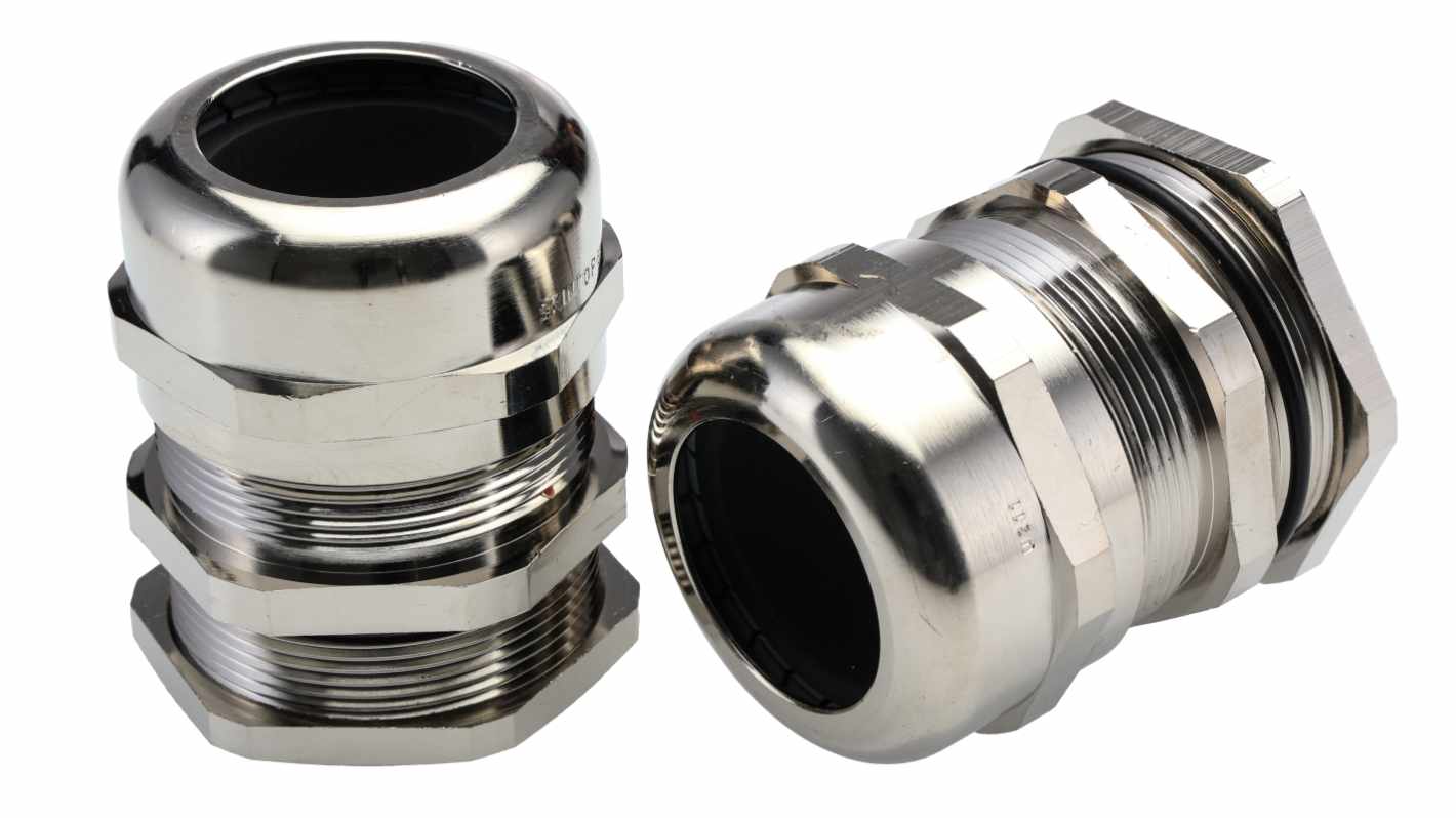 Lapp SKINTOP Series Metallic Nickel Plated Brass Cable Gland, PG36 Thread, 19mm min., 32mm max., IP68