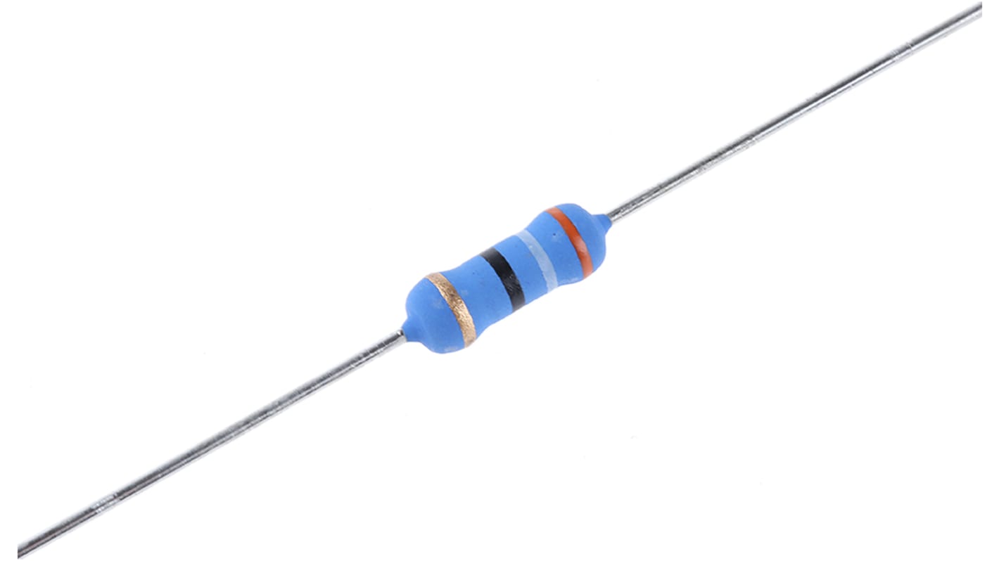 TE Connectivity 39Ω Metal Oxide Resistor 1W ±5% ROX1SJ39R