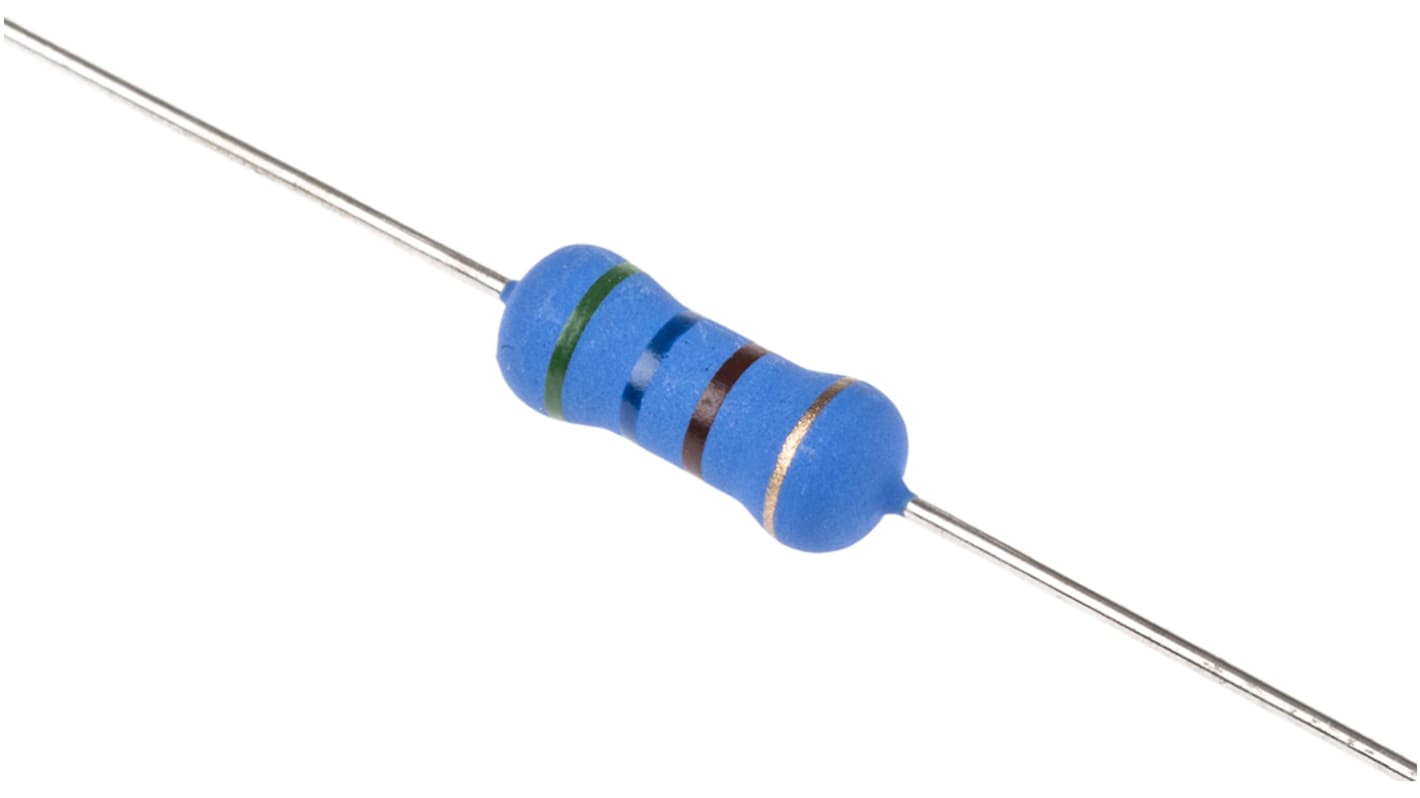 TE Connectivity 金属氧化物电阻, 560Ω, 2W, ±5%容差, ±300ppm/°C, ROX2S系列