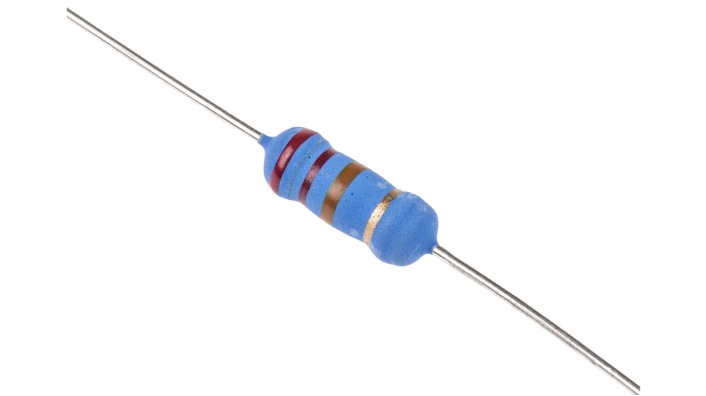 Resistenza TE Connectivity serie ROX2S, 22kΩ, 2W, ±5%