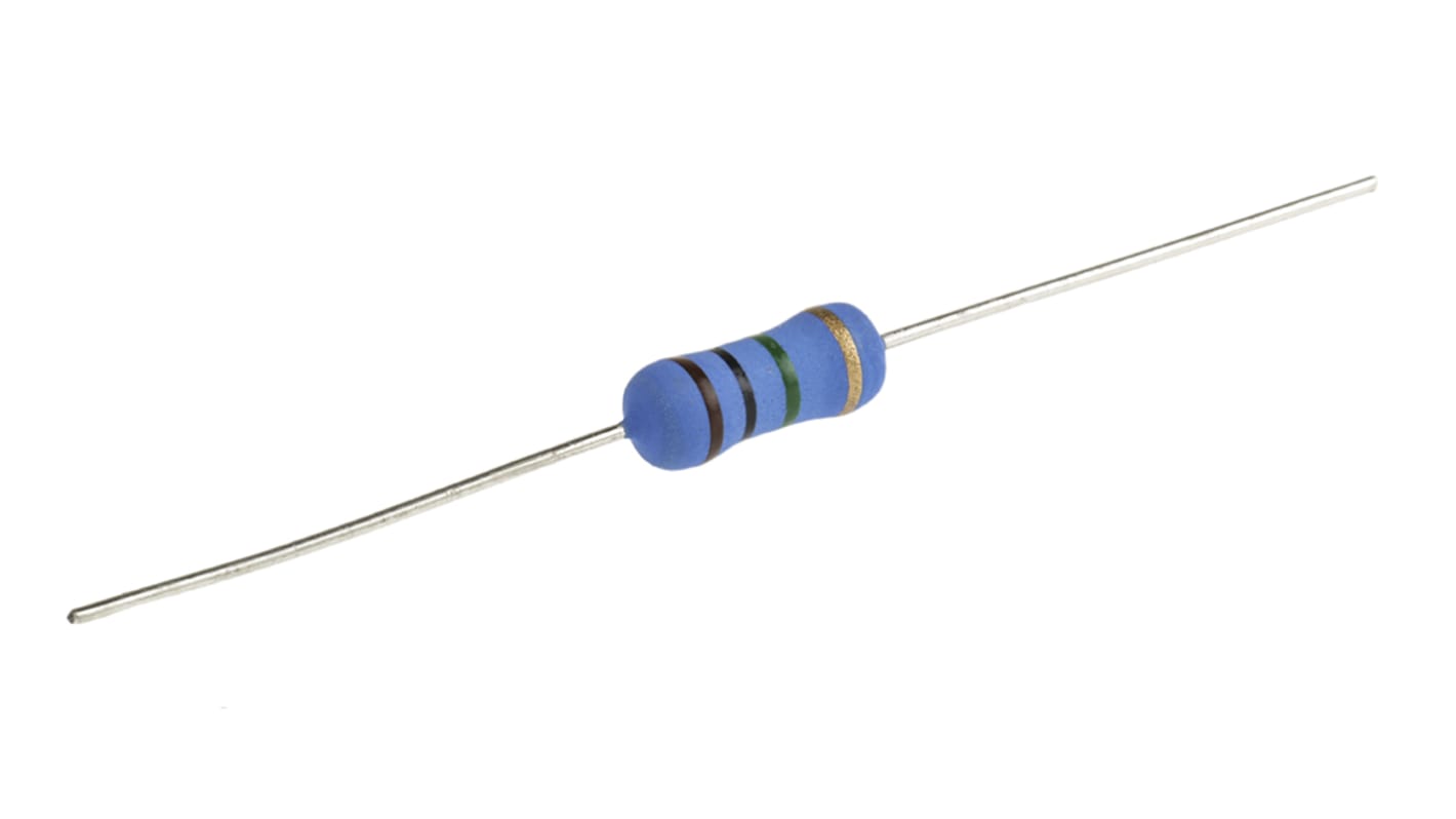 TE Connectivity 1MΩ Metal Oxide Resistor 2W ±5% ROX2SJ1M0