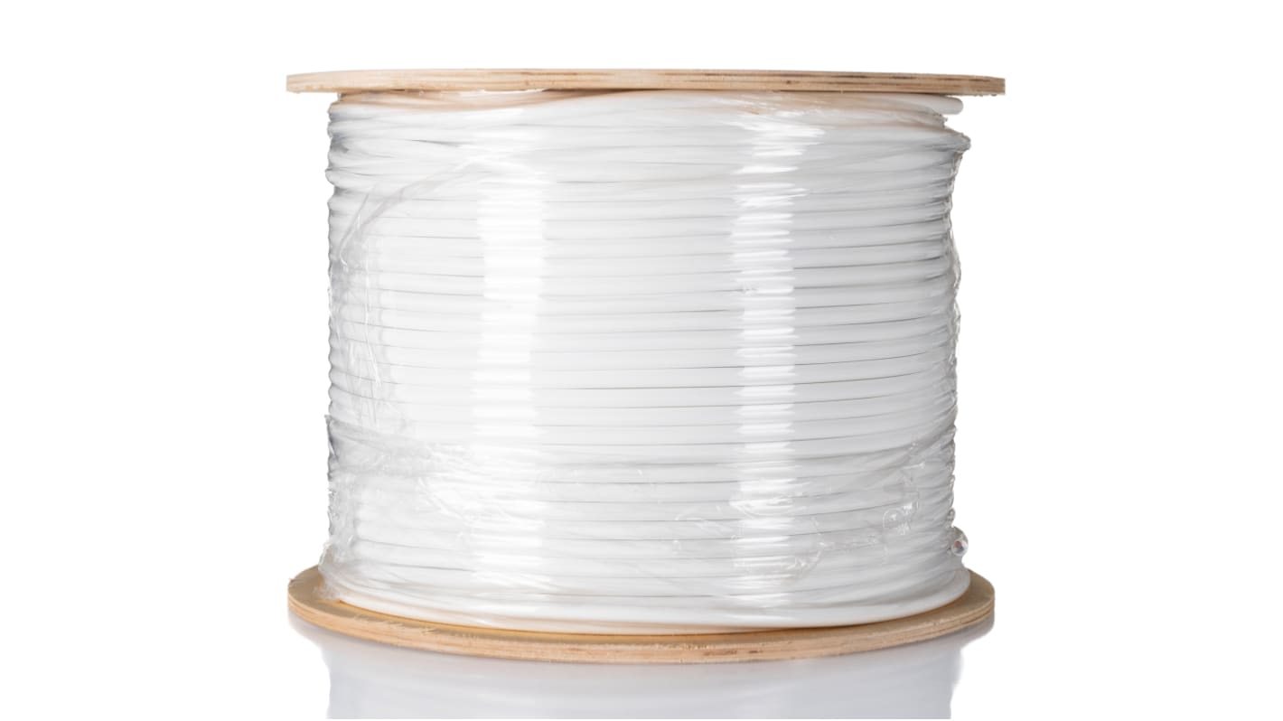 RS PRO 2 Core, 1.5 mm² CSA, 7.3mm od, 100m, White