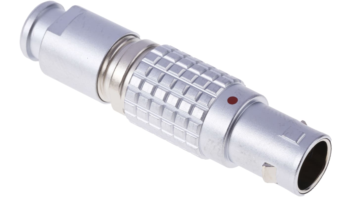 Connettore circolare LEMO, maschio, serie 1B, 6 poli, Montaggio su cavo