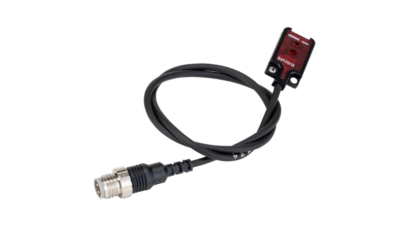 Omron Polarised Retro Reflection Photoelectric Sensor, Square Sensor, 30 mm Detection Range