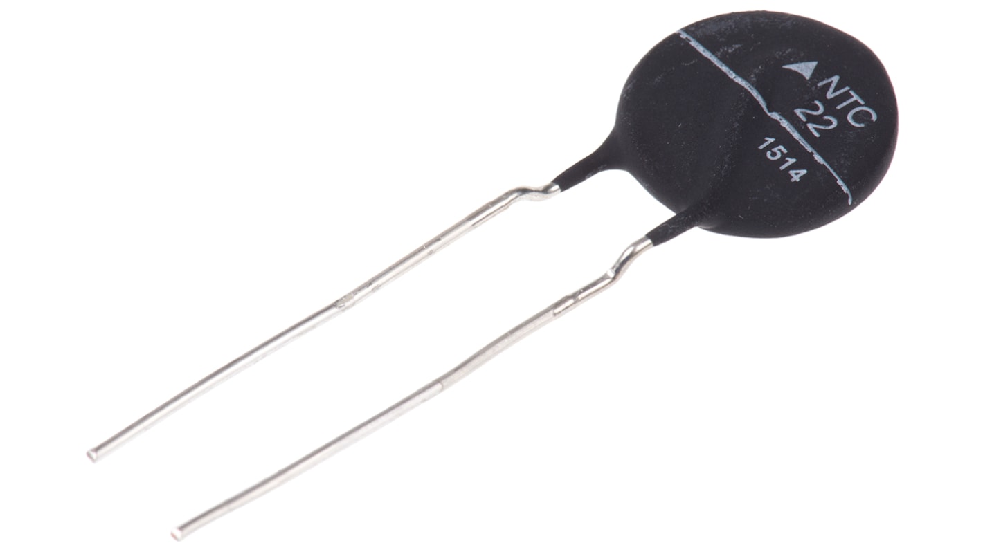 EPCOS Thermistor, 22Ω Resistance, NTC Type, 15 x 7mm