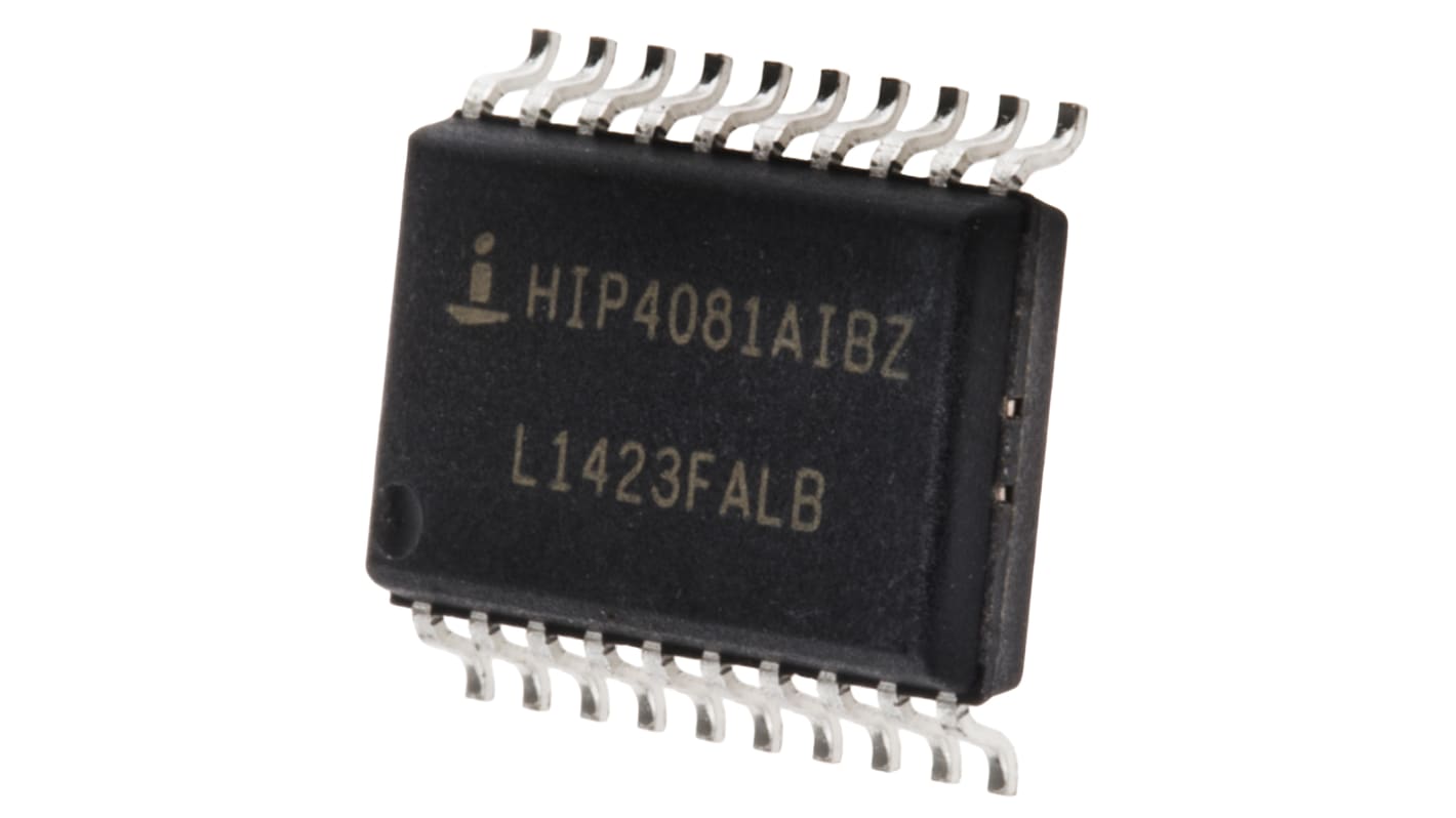 Renesas Electronics HIP4081AIBZ, MOSFET 4, 2.5 A, 15V 20-Pin, SOIC W