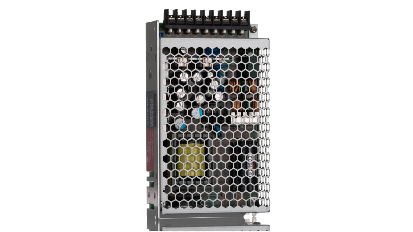 TRACOPOWER 82W开关电源, 5 V dc, 12 V dc, 24V 直流, 1.5 A, 3.5 A, 8 A, 3路输出, 底盘安装, TXLN系列