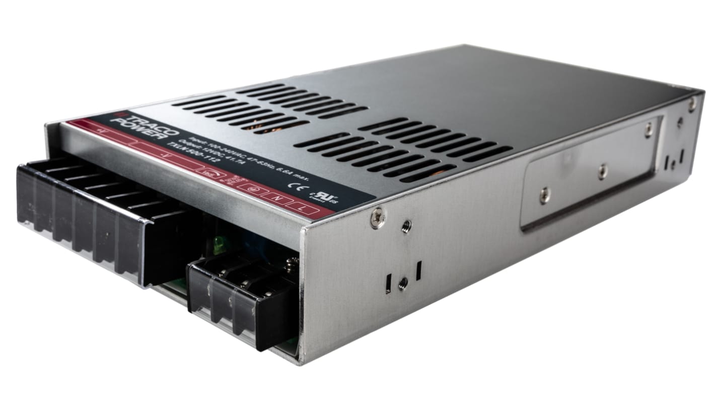 TRACOPOWER TXLN Netzteil, 12V dc / 41.7A 500W 85 → 264V ac Geschlossen, Gehäusemontage