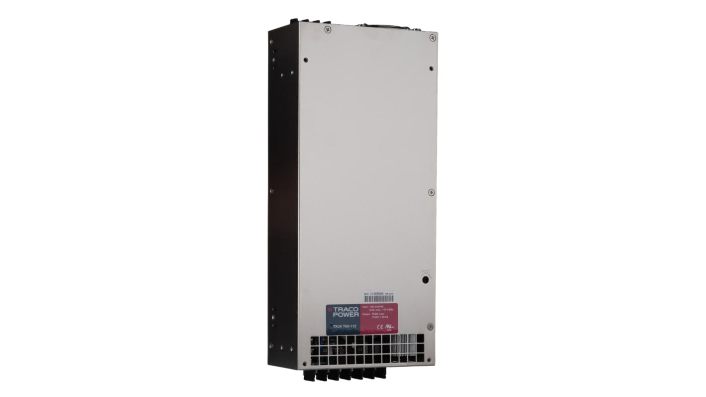Alimentatore TRACOPOWER TXLN 750-112, 750W, ingresso 90 → 264V ca, uscita 12V cc, 62.5A TXLN