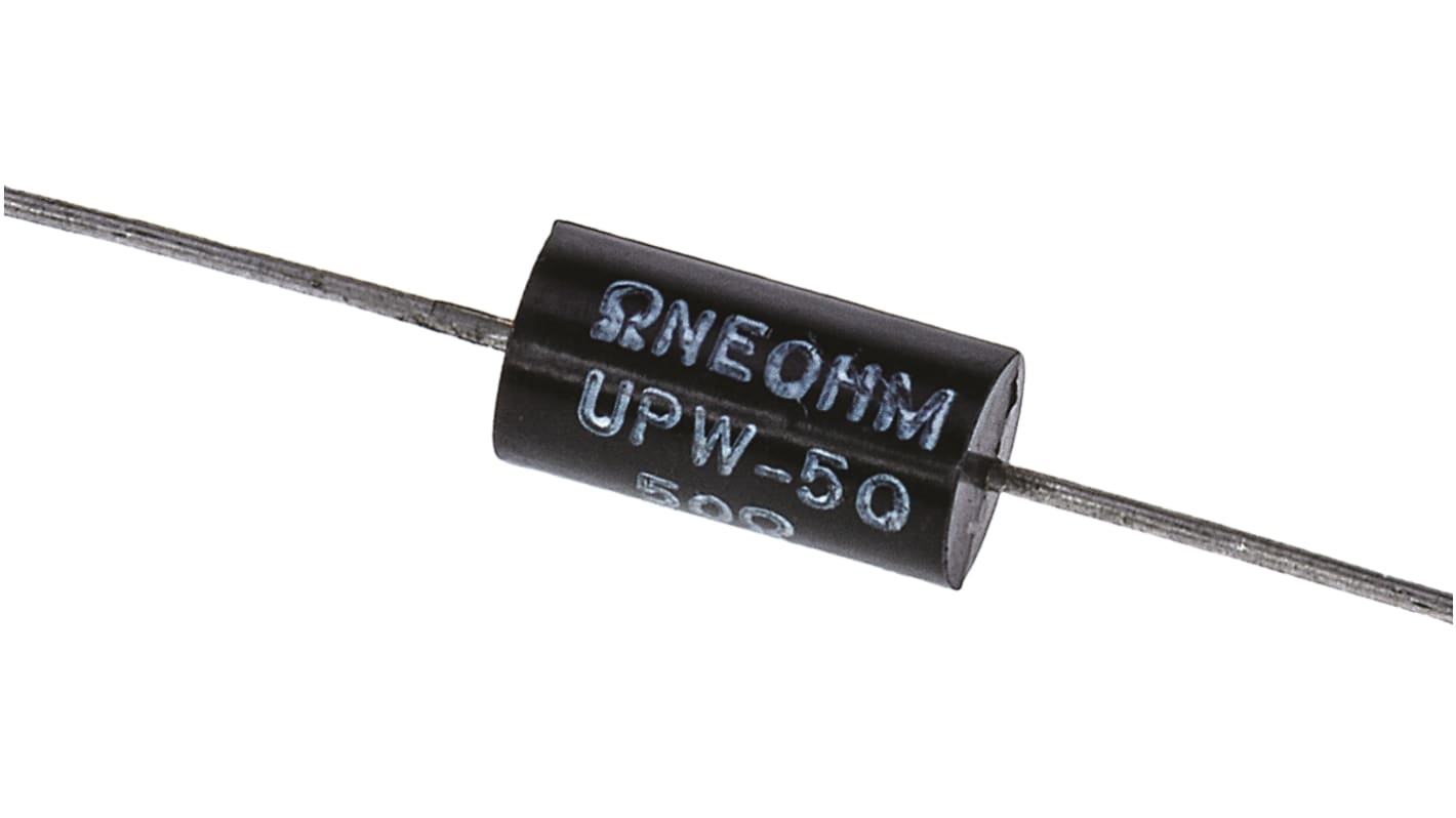 Resistenza TE Connectivity serie UPW50, 50Ω, 0.5W, ±0.1%