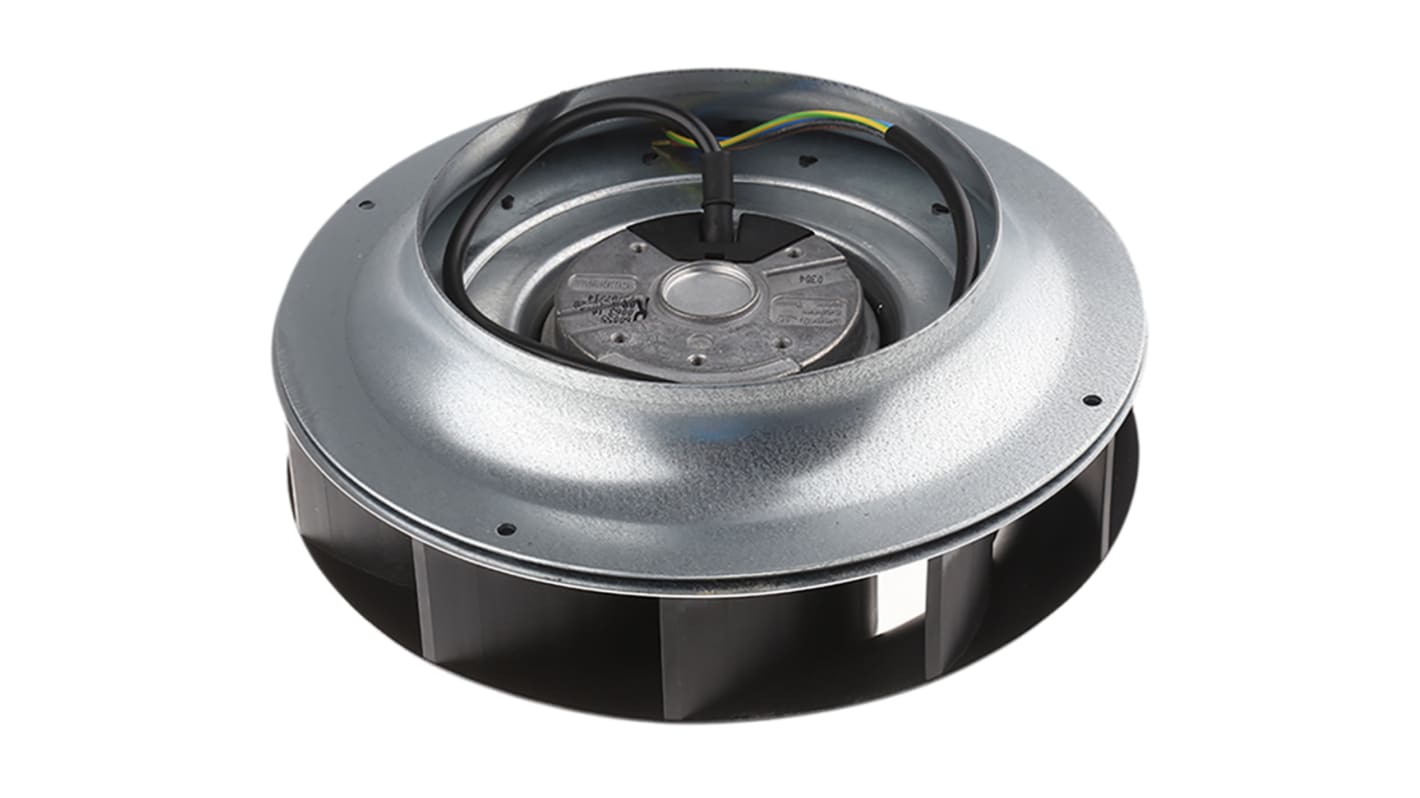 ebm-papst R2E225 Series Centrifugal Fan, 230 V ac, 825m³/h, AC Operation
