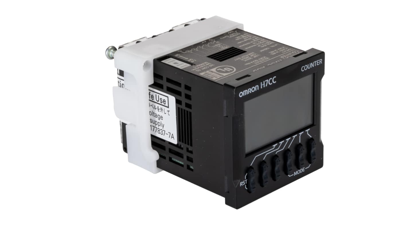 Omron H7CC Counter, 6 Digit LCD, 50 → 60Hz, 24 V ac, 12 → 48 V dc