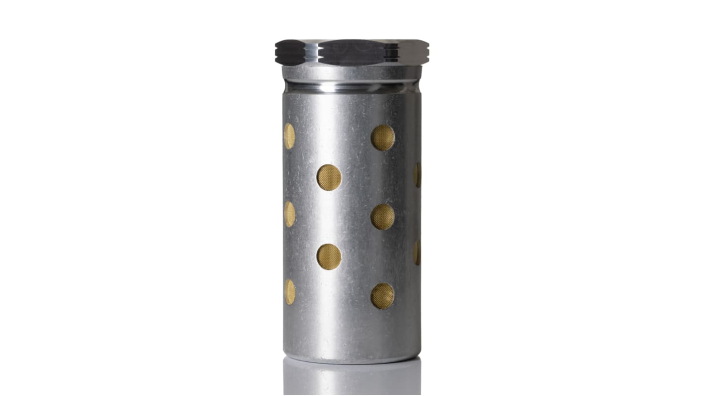 Norgren 铝Quietaire重型消音器, 1.5in管接口, 最大输入20bar, -40°C至+80°C, MA系列