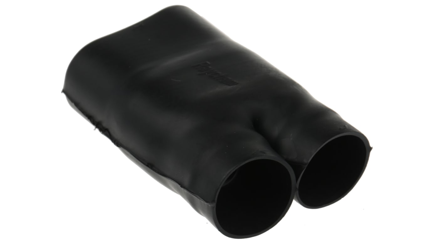 TE Connectivity Y Joint Black, Fluid Resistant Elastomer, 26.9mm