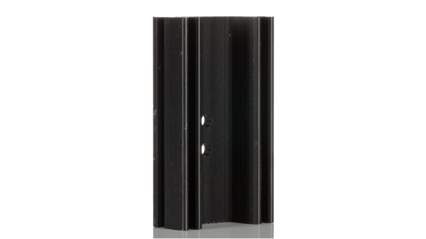 Schaffner 电子散热器, 50.8 x 29 x 12mm, 7.5K/W, 夹安装, 黑色