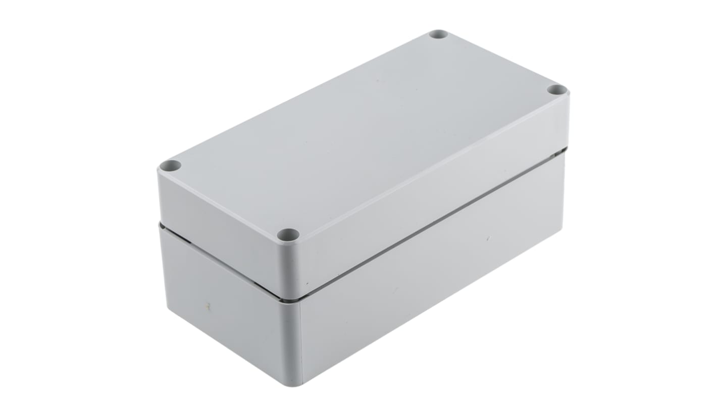 Fibox Grey ABS Enclosure, IP66, IP67, Grey Lid, 160 x 80 x 65mm
