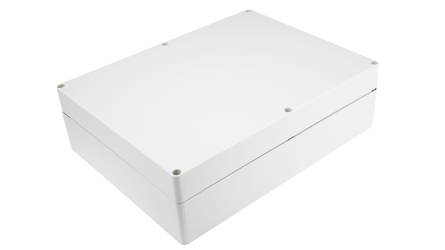 Contenitore Fibox in Policarbonato 300 x 230 x 87mm, col. Grigio, IP67