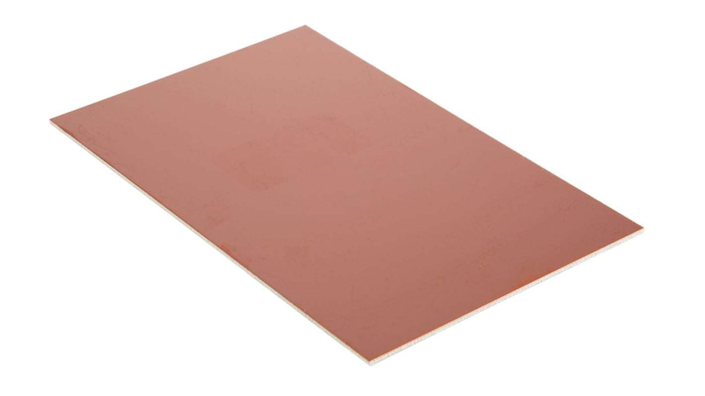 AD16, Single-Sided Copper Clad Board FR4 With 35μm Copper Thick, 100 x 160 x 1.6mm