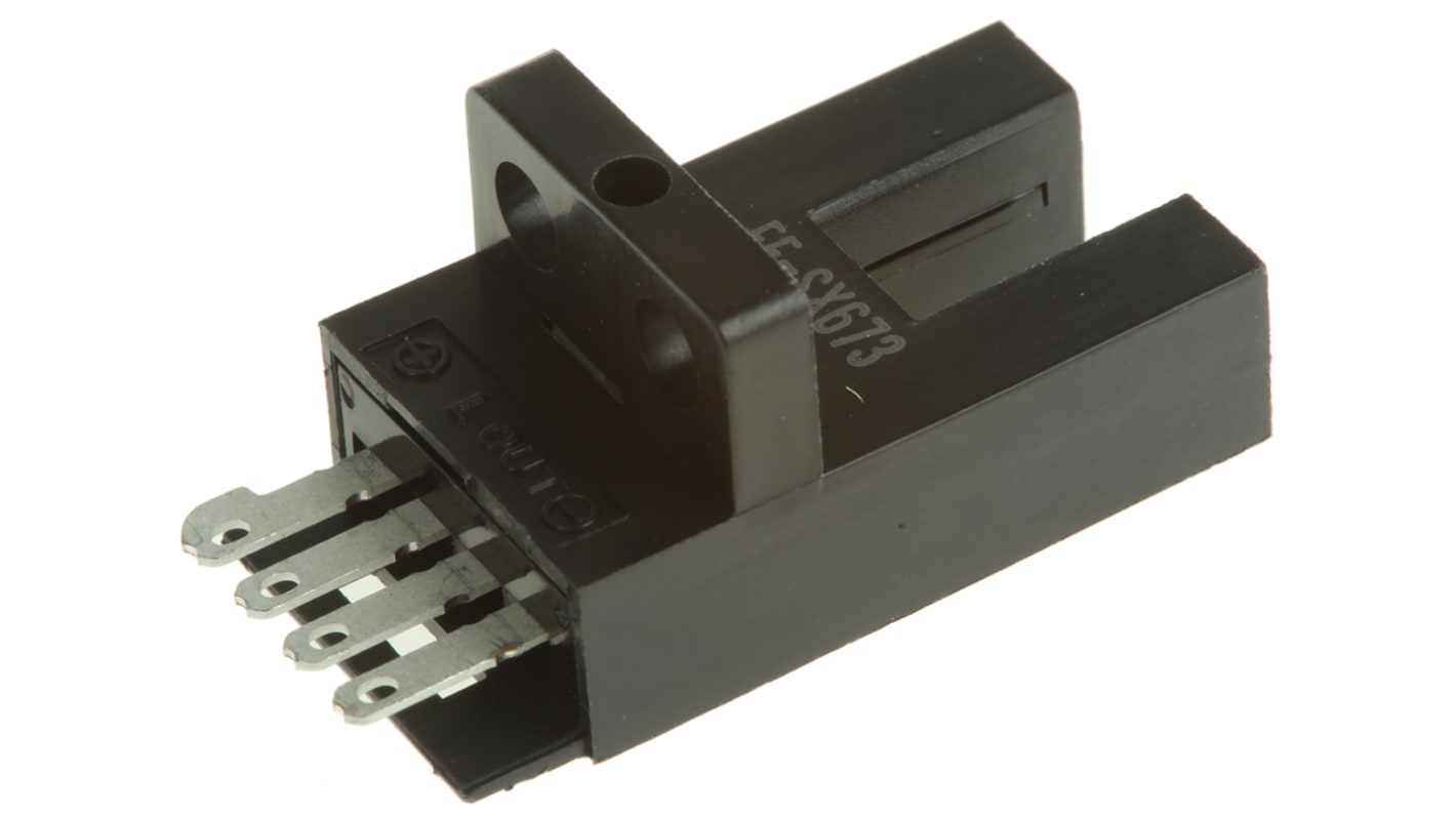 Rs-Online Sensore fotoelettrico a forcella Omron a fascio diretto rilevamento 5 mm uscita NPN